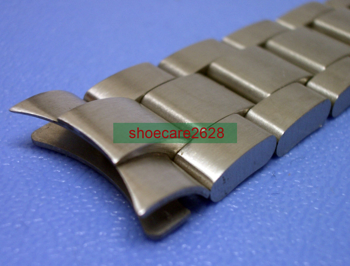 Solid Stainless Steel 20mm Submariner Replacement Bracelet + Diver Extra Link RXW 16610 Refer. 0284