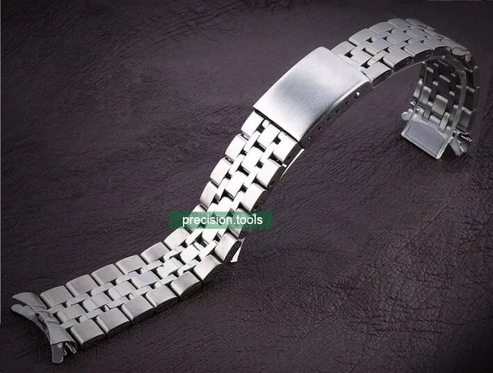 19mm Solid Stainless Steel Replacement Vintage Jubilee Bracelet For Tudor 76200