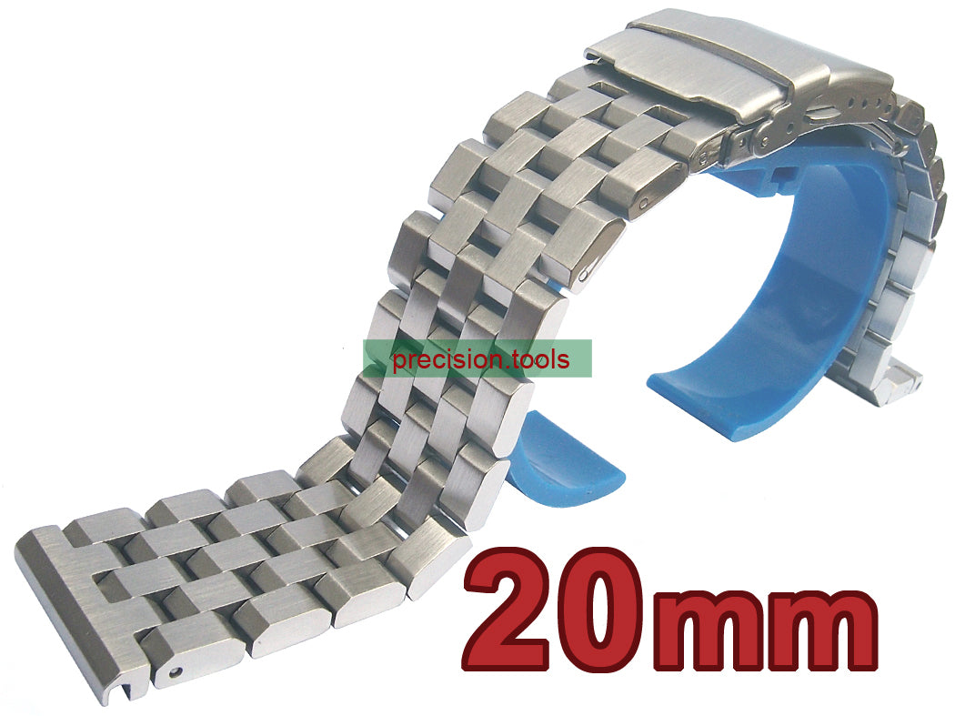 20mm Engineer Type Solid Stainless Steel Replacement Bracelet For Seiko SBDC001 003 Sumo