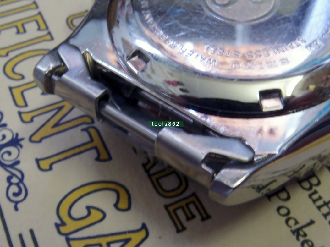 22mm 。Oyster 型 。ステンレス鋼 。弓カン 湾曲したエンドリンク。完璧にマッチ Seiko SKX031 SKX033 Scuba 。社外品