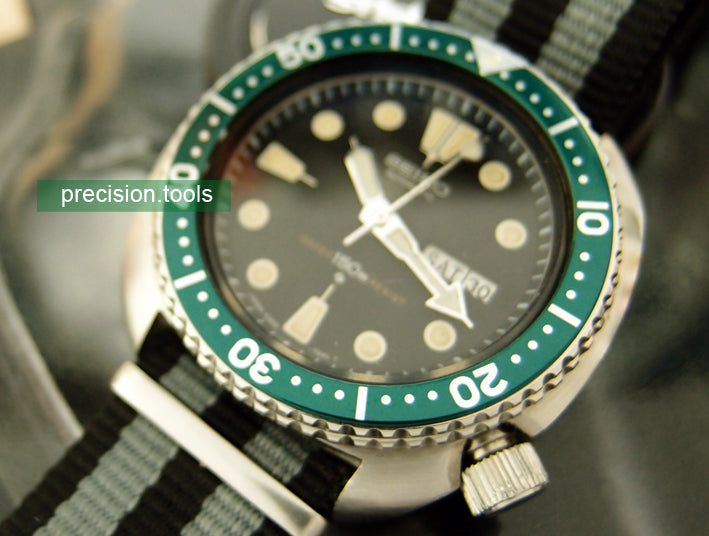 Dark Green Color Replacement Insert For Seiko 7S26 SKX 007 009 6309-7548 6309-7040