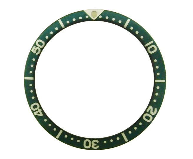 Dark Green Color Replacement Insert For Seiko 7S26 SKX 007 009 6309-7548 6309-7040