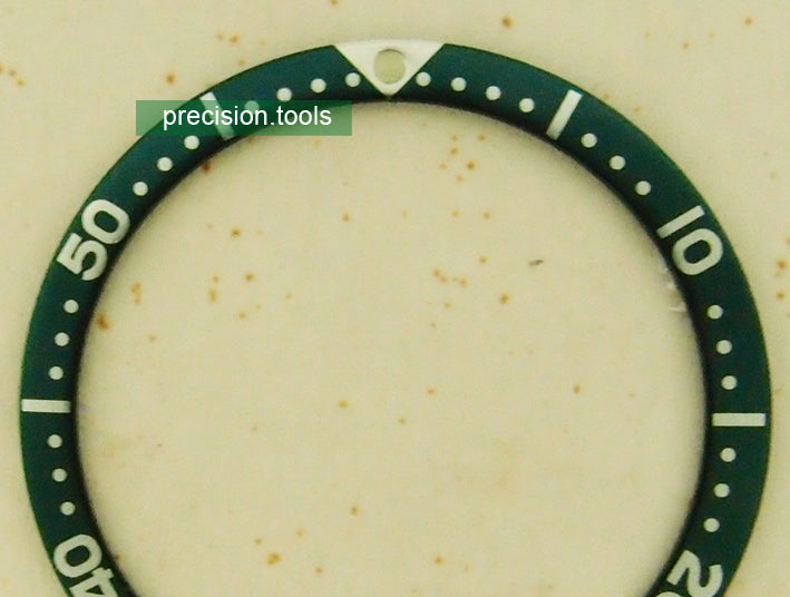 Dark Green Color Replacement Insert For Seiko 7S26 SKX 007 009 6309-7548 6309-7040