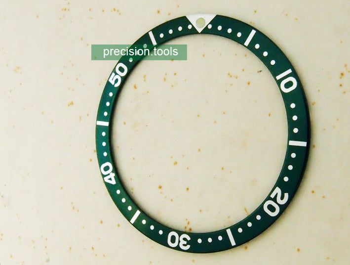 Dark Green Color Replacement Insert For Seiko 7S26 SKX 007 009 6309-7548 6309-7040