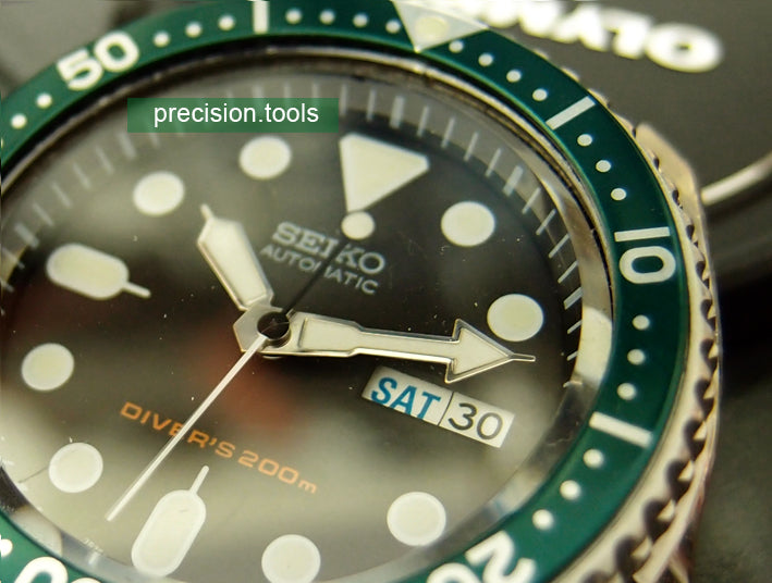 Dark Green Color Replacement Insert For Seiko 7S26 SKX 007 009 6309-7548 6309-7040