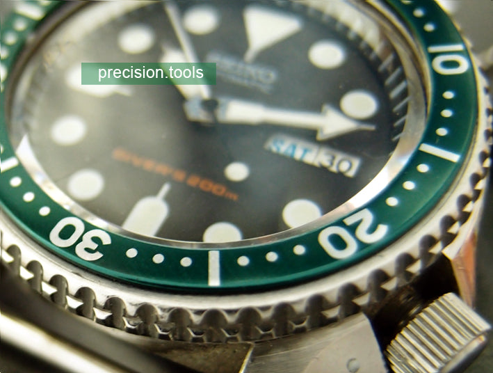 Dark Green Color Replacement Insert For Seiko 7S26 SKX 007 009 6309-7548 6309-7040