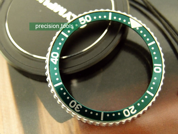 Dark Green Color Replacement Insert For Seiko 7S26 SKX 007 009 6309-7548 6309-7040