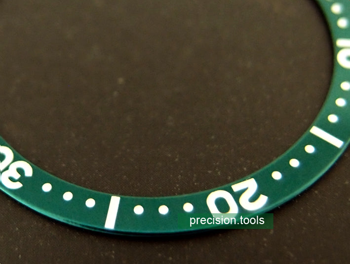 Dark Green Color Replacement Insert For Seiko 7S26 SKX 007 009 6309-7548 6309-7040