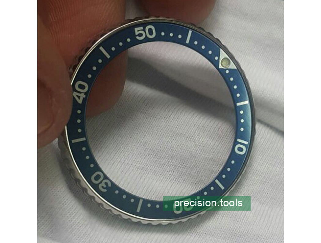 青い色 。 アルミニウム製 。 交換用 。 完璧にマッチ 。 Seiko SKX013 SKX015 ベゼルインサート 。 社外品