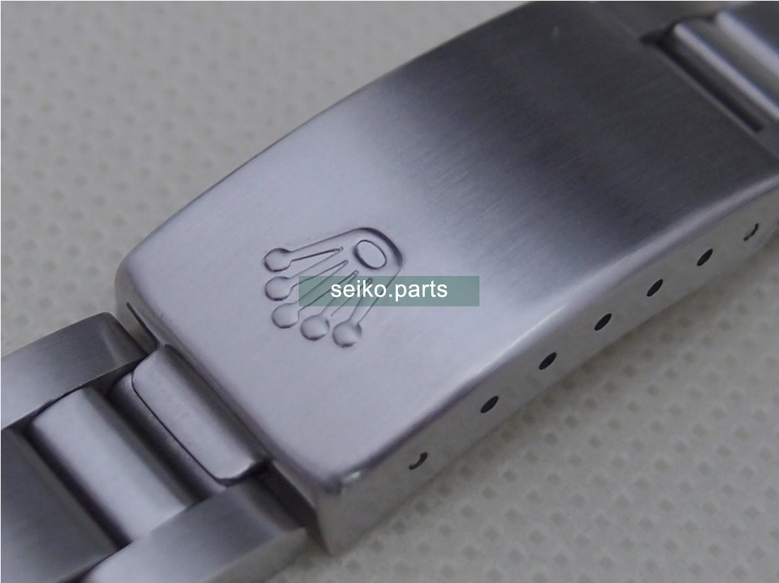 19mm。Oyster 型。 完璧にフィットするほぼヴィンテージの腕時計 。ステンレス鋼 。ロレックス 交換用時計バンド 。 社外品 。