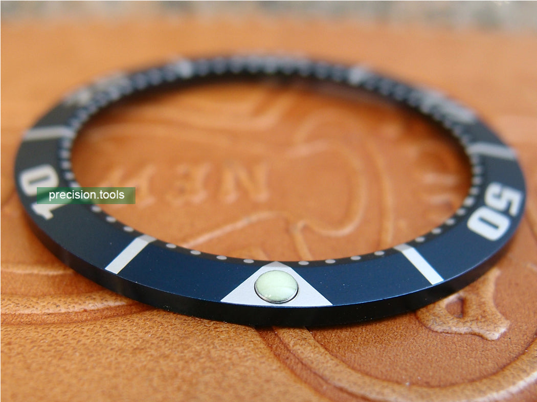 Navy / Blue Color Bezel Replacement Insert For Scuba SBDC001 003 Sumo Diver Parts 0513