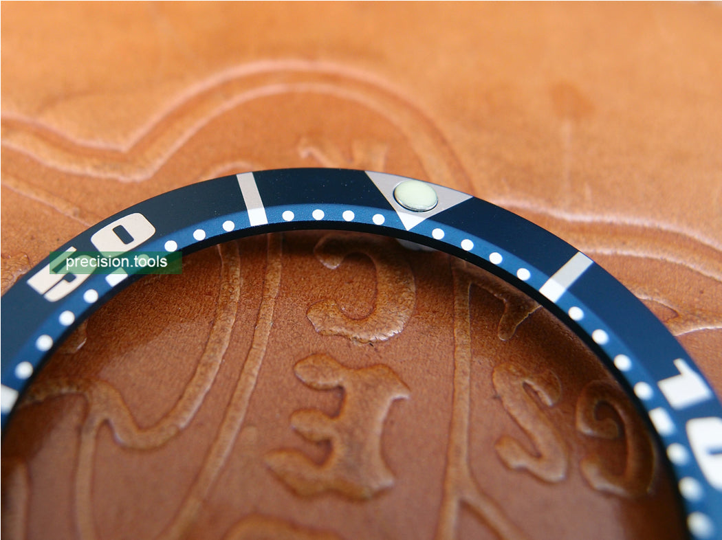 Navy / Blue Color Bezel Replacement Insert For Scuba SBDC001 003 Sumo Diver Parts 0513