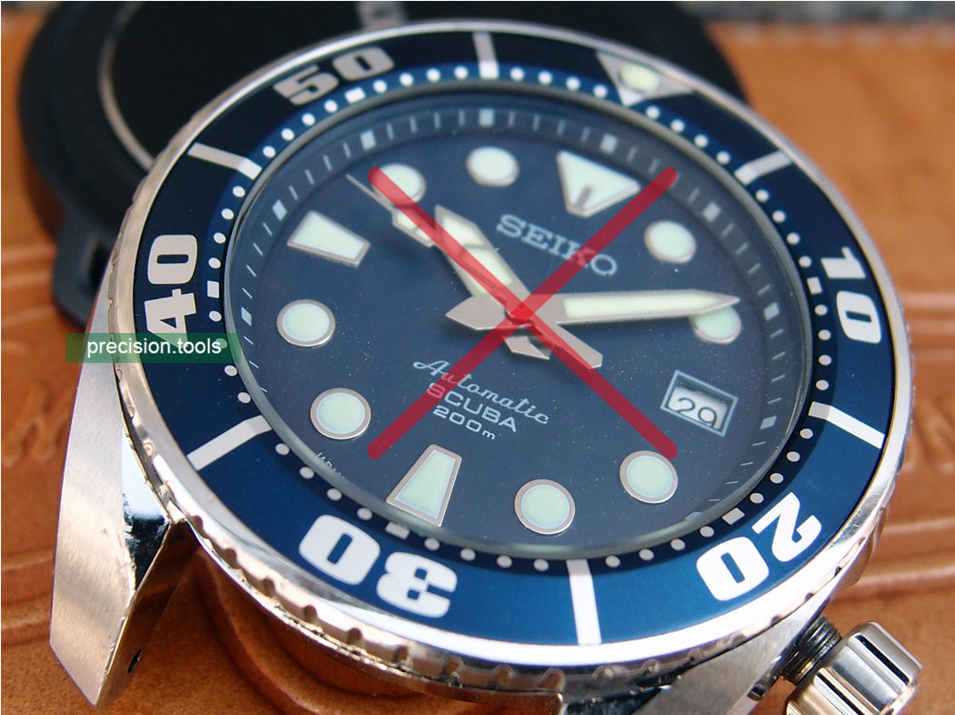 Navy / Blue Color Bezel Replacement Insert For Scuba SBDC001 003 Sumo Diver Parts 0513