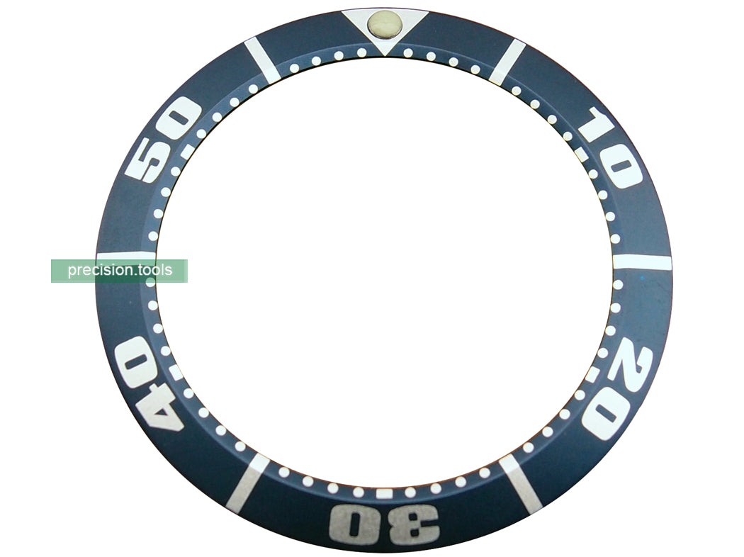 Navy / Blue Color Bezel Replacement Insert For Scuba SBDC001 003 Sumo Diver Parts 0513