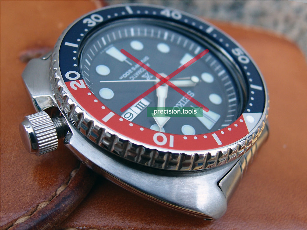 赤 / 青の色 . PEPSI . アルミニウム製 . 交換用 . 完璧にマッチ Seiko SRP773 775 777 ベゼルインサート . 時計交換部品 . 社外品
