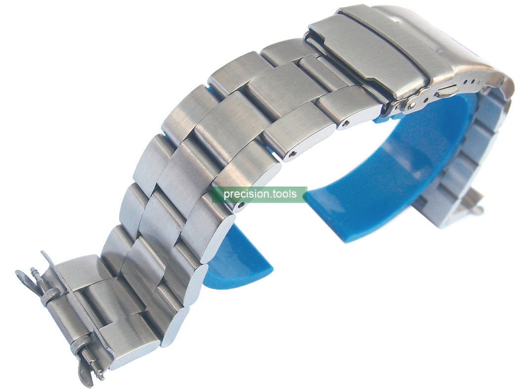 Solid Stainless Steel Oyster Bracelet For Seiko 6309-7040 7049 7548 Double Lock Buckle