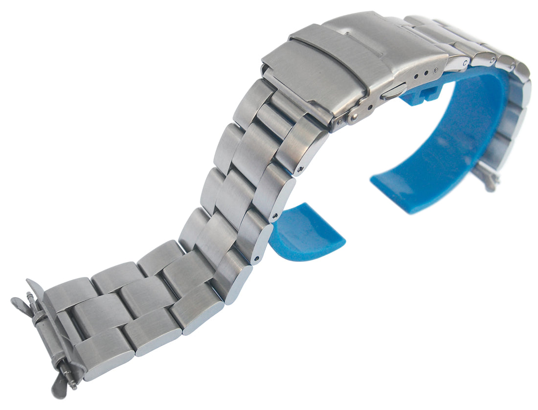 ★ 新品 ★ 交換用時計ブレスレット . 完璧にマッチ Seiko 6309-7040 6309-7548 . ステンレス鋼 . Oyster . 社外品