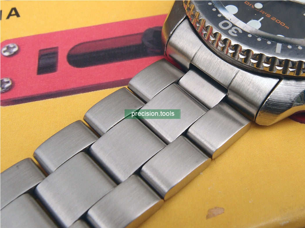 Oyster Type Stainless Steel Curved End Pieces For Seiko SKX007 SKX009 SKX011 Scuba