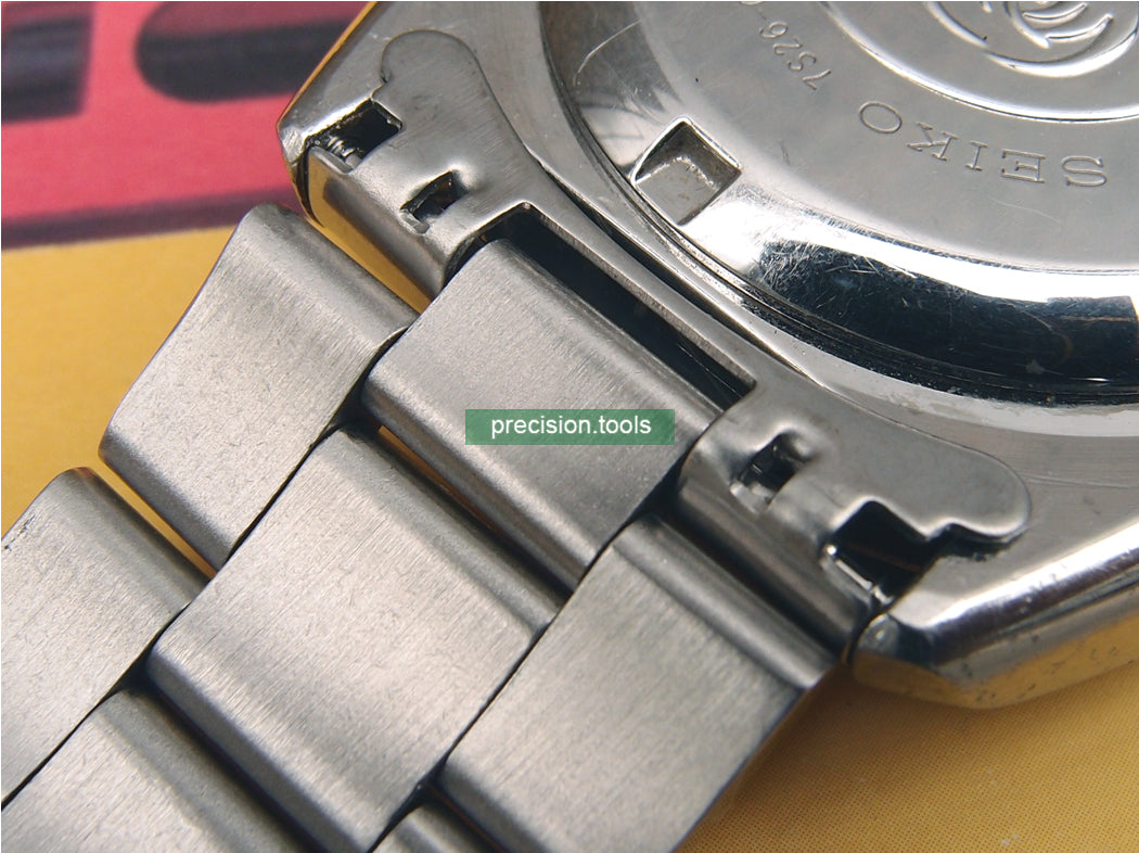 Oyster Type Stainless Steel Curved End Pieces For Seiko SKX007 009 011 Scuba