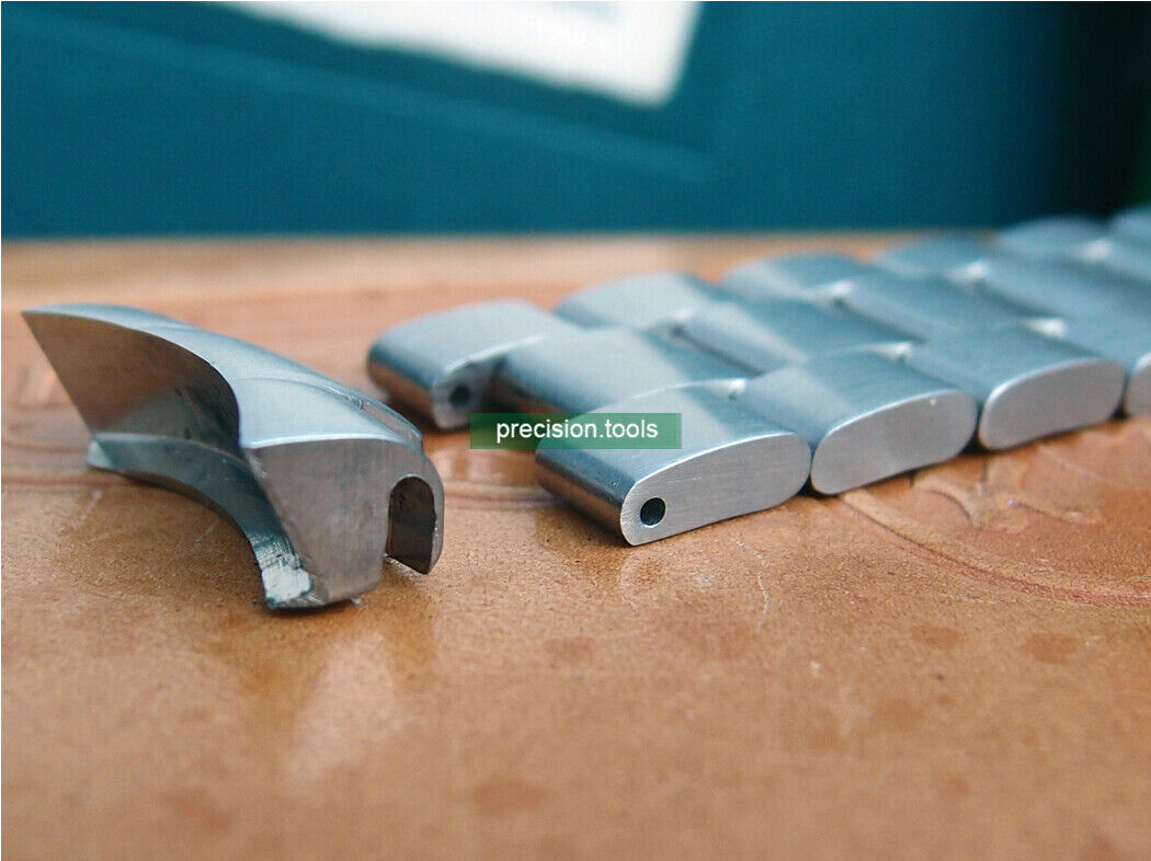 Solid Stainless Steel End Pieces Bracelet Double Lock For Seiko SKX007 7002 700A