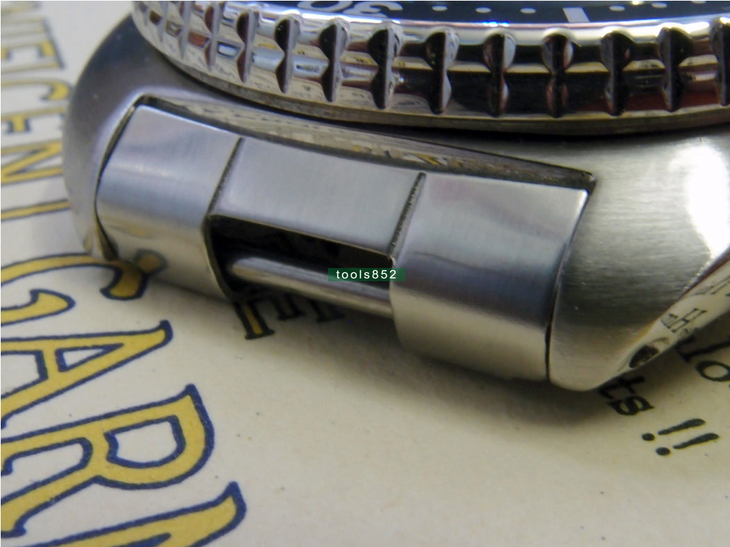 Oyster Type Stainless Steel Curved End Pieces For Seiko SRP773 775 777