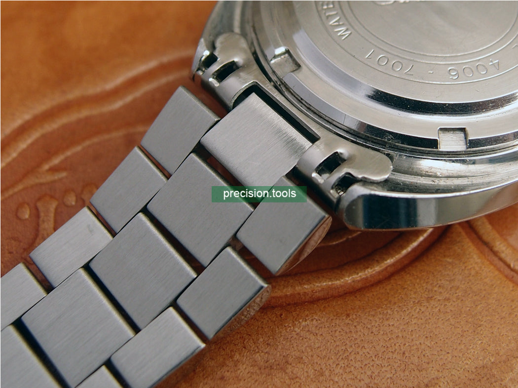 大統領 型 完璧にマッチ Seiko 4006-7001 ベルマチック Bell-Matic 交換用時計ブレスレット 。 社外品