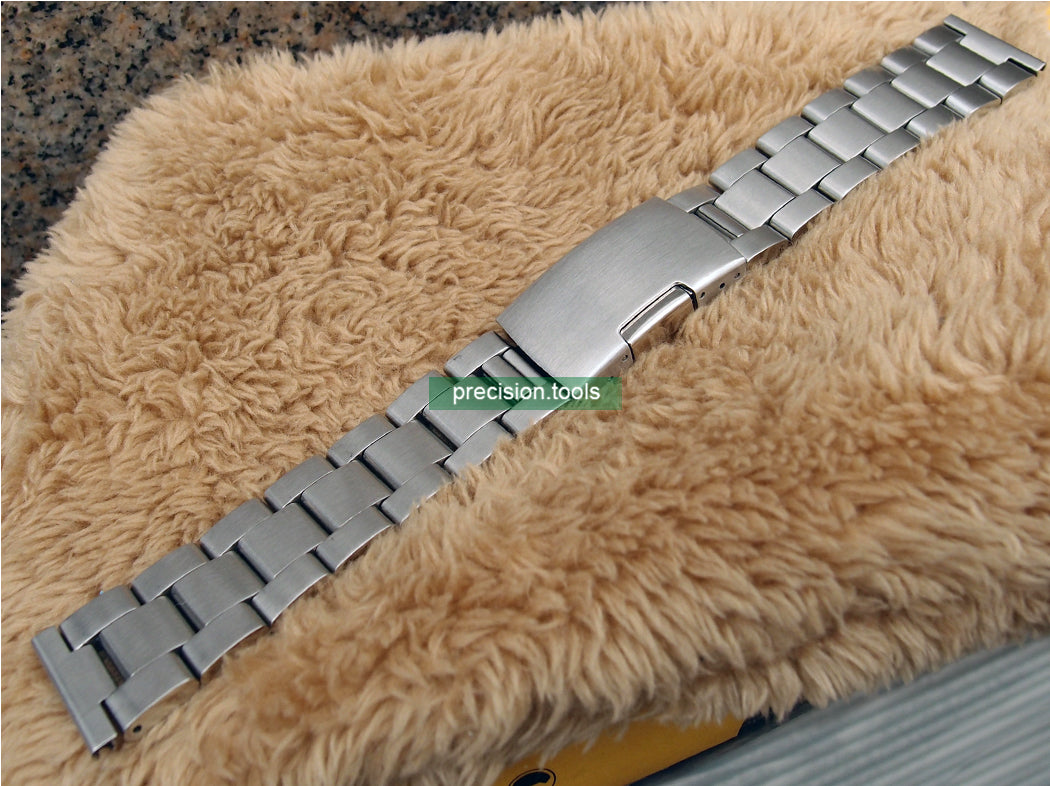 ★ 新品 ★ 交換用時計ブレスレット . 完璧にマッチ Seiko 6138-0040 BullHead . ステンレス鋼 . Oyster . 社外品