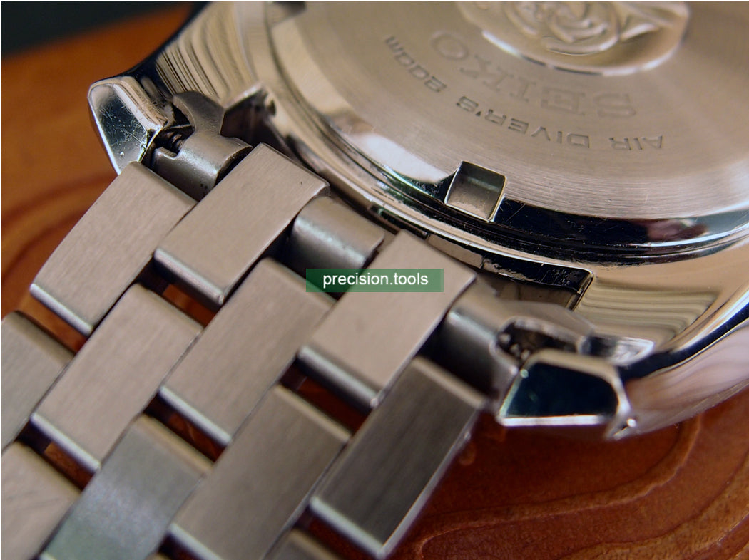 20mm Stainless Steel Engineer Type Curved End Pieces For Seiko SBDC001 003 SUMO