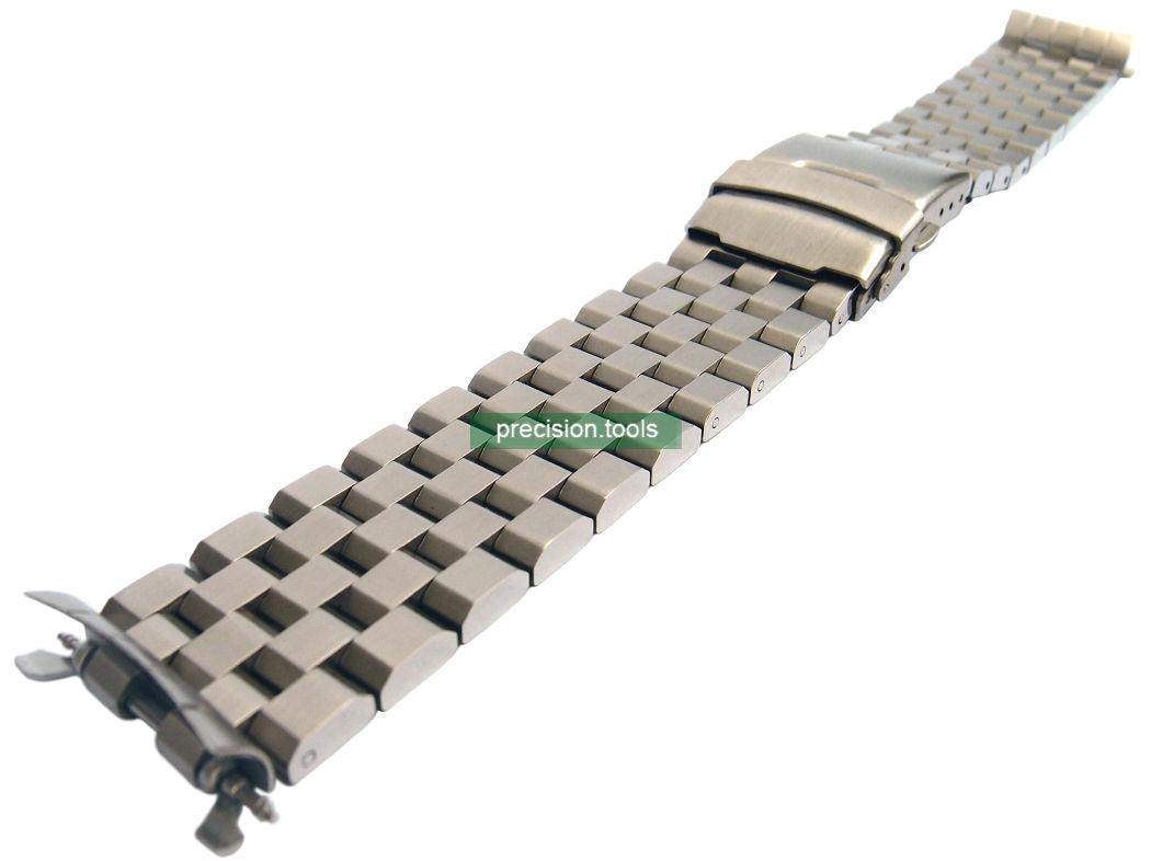 Engineer 型 。 完璧にマッチ Seiko SBDC001 Sumo . 交換用時計ブレスレット . ステンレス鋼 製 。 社外品