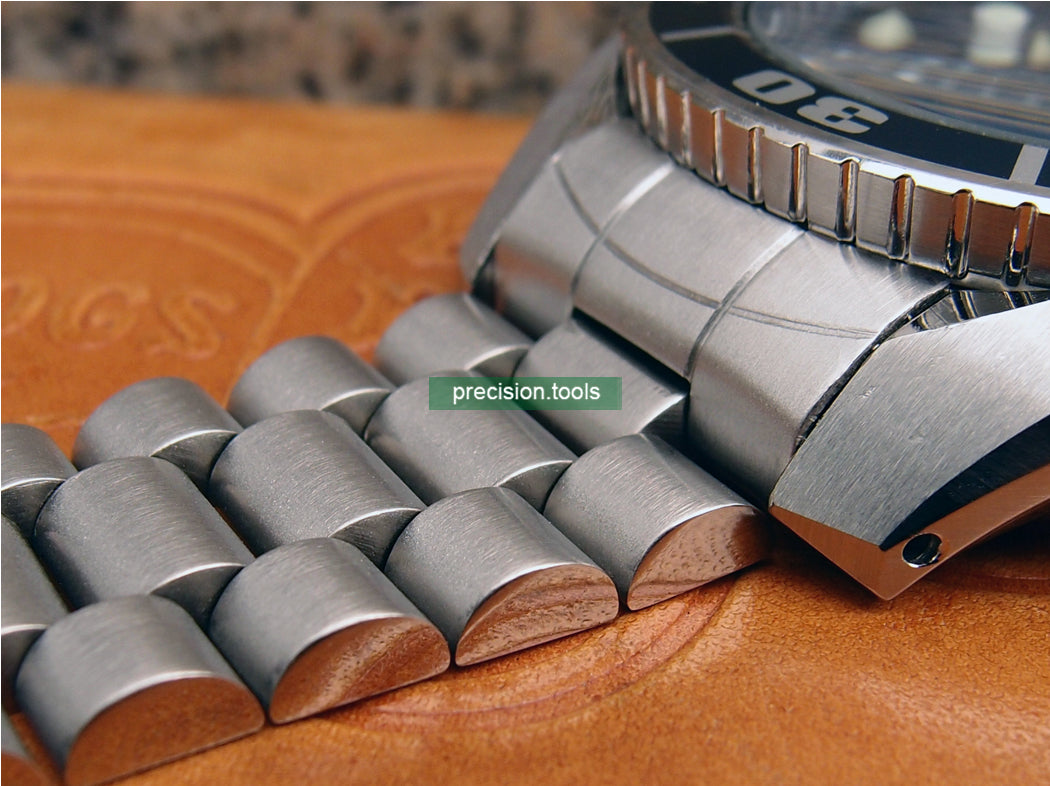 大統領型 完璧にマッチ Seiko SBDC001 003 Sumo 交換用時計ブレスレット 。 ダブルロックバックル 。 社外品