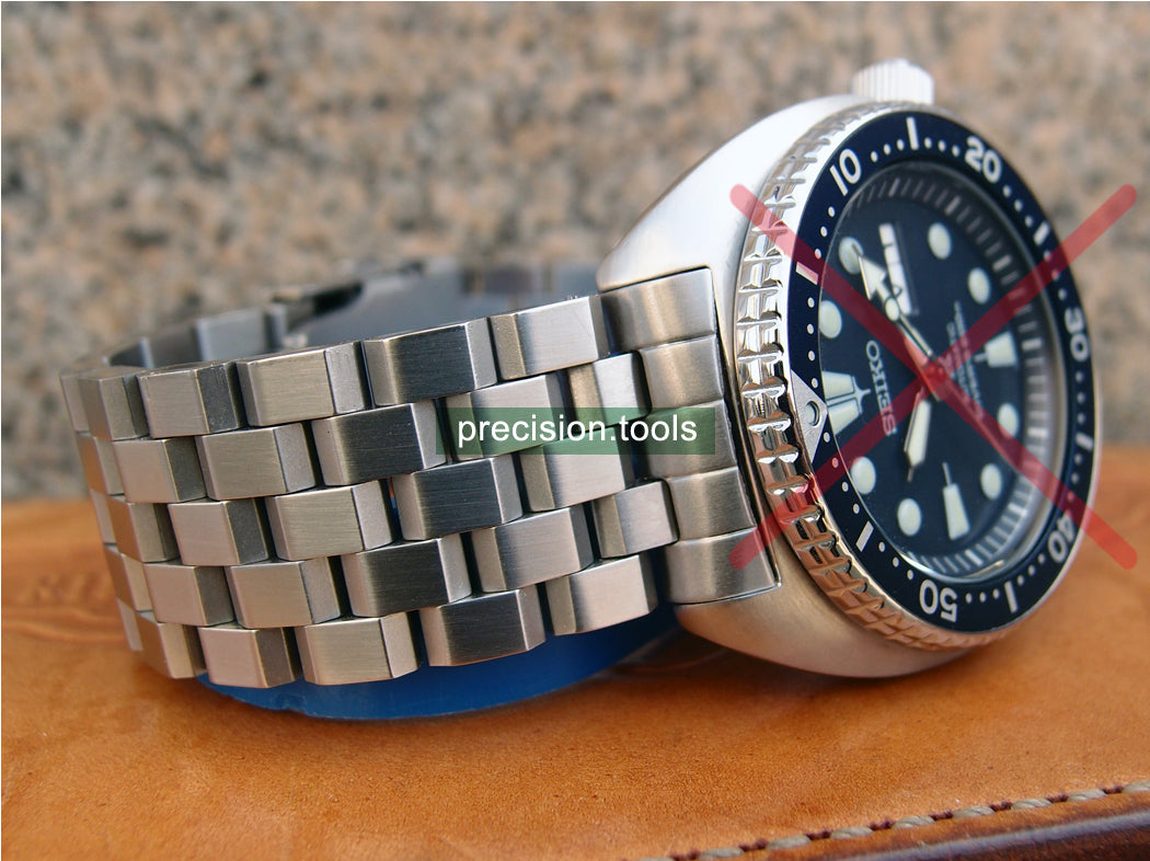 Engineer 型 。 完璧にマッチ Seiko SRP773 775 777 . 交換用時計ブレスレット . ステンレス鋼 製 。 社外品
