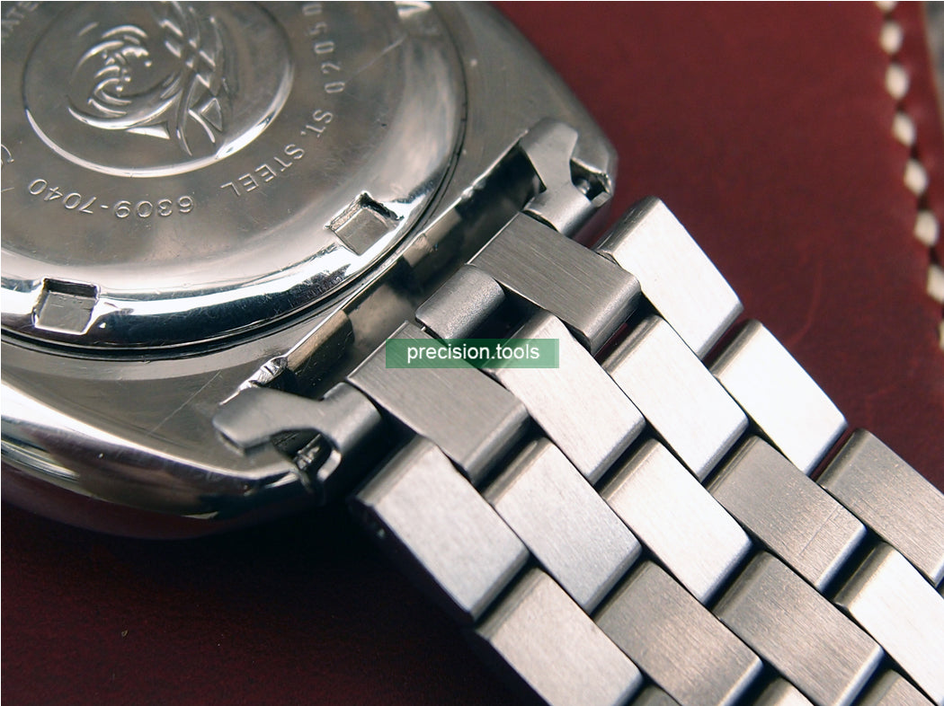 Engineer 型 。 完璧にマッチ Seiko 6309-7040 7049 7548 . 交換用時計ブレスレット . ステンレス鋼 製 。 社外品