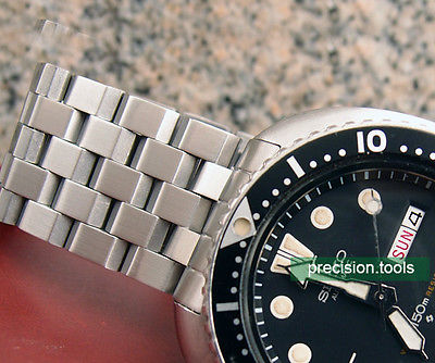 Engineer 型 。 完璧にマッチ Seiko 6309-7040 7049 7548 . 交換用時計ブレスレット . ステンレス鋼 製 。 社外品