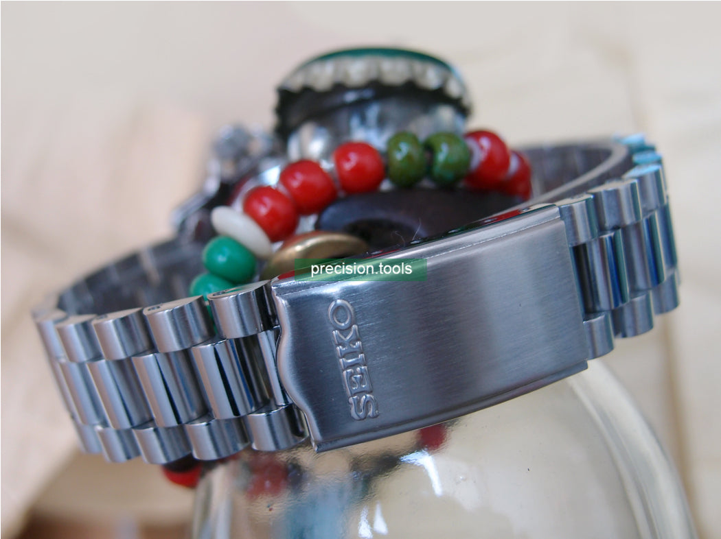 大統領 型 。 完璧にマッチ . Seiko SKX007 009 011 ★ 新品 ★ ステンレス鋼 . ブレスレット . 時計交換部品 。 社外品
