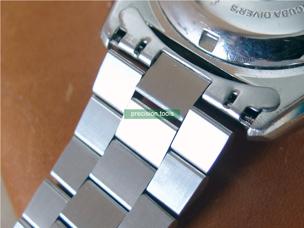 Solid Steel President Type SKX007 009 011 Replacement Bracelet Seiko Vintage Clasp