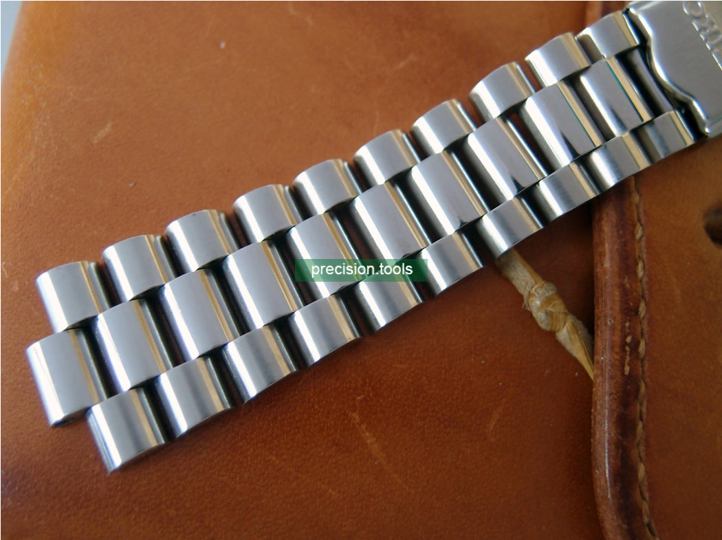 Solid Steel President Type SKX007 009 011 Replacement Bracelet Seiko Vintage Clasp