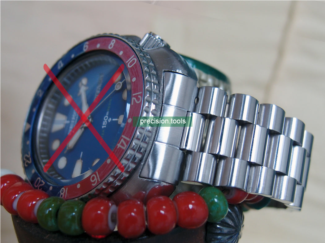 大統領 型 。 完璧にマッチ . Seiko 6309-7040 7548 ★ 新品 ★ ステンレス鋼 . ブレスレット . 時計交換部品 。 社外品