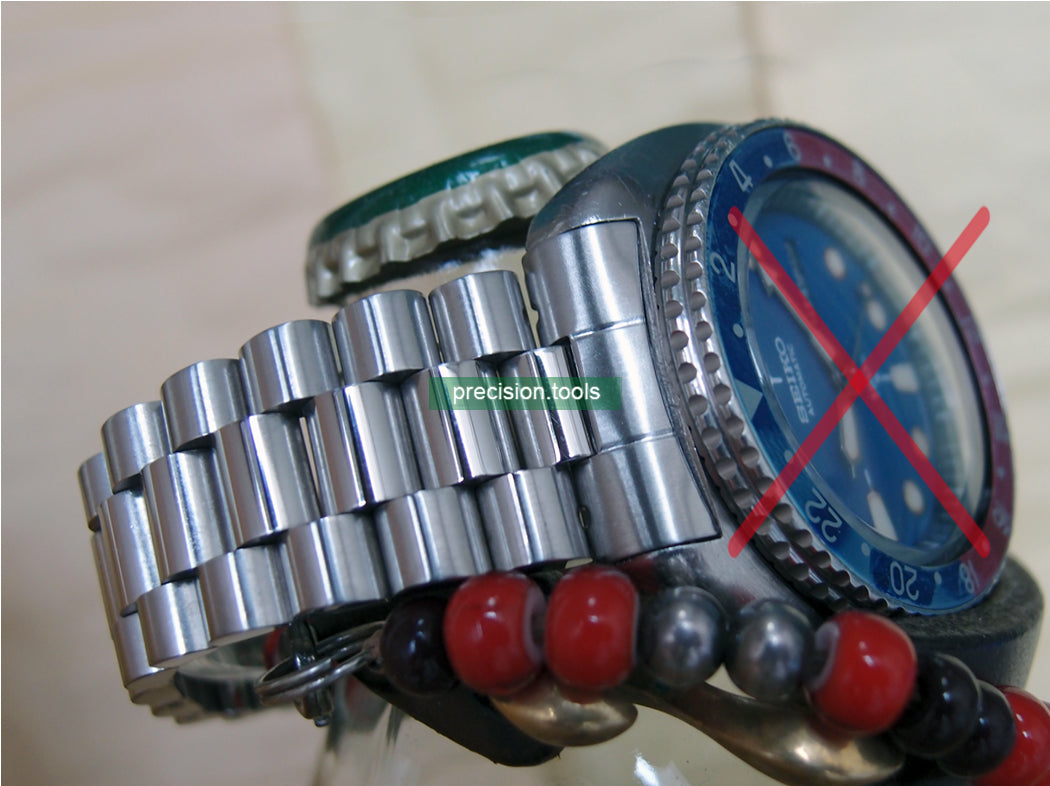 大統領 型 。 完璧にマッチ . Seiko 6309-7040 7548 ★ 新品 ★ ステンレス鋼 . ブレスレット . 時計交換部品 。 社外品