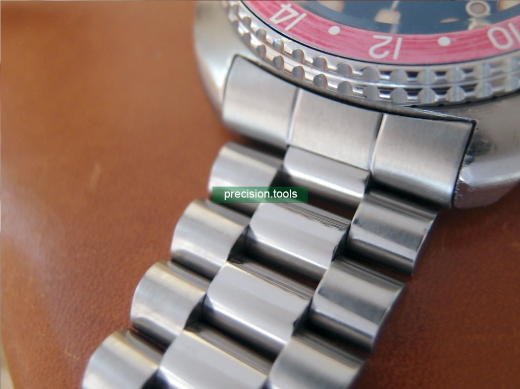 大統領 型 。 完璧にマッチ . Seiko 6309-7040 7548 ★ 新品 ★ ステンレス鋼 . ブレスレット . 時計交換部品 。 社外品