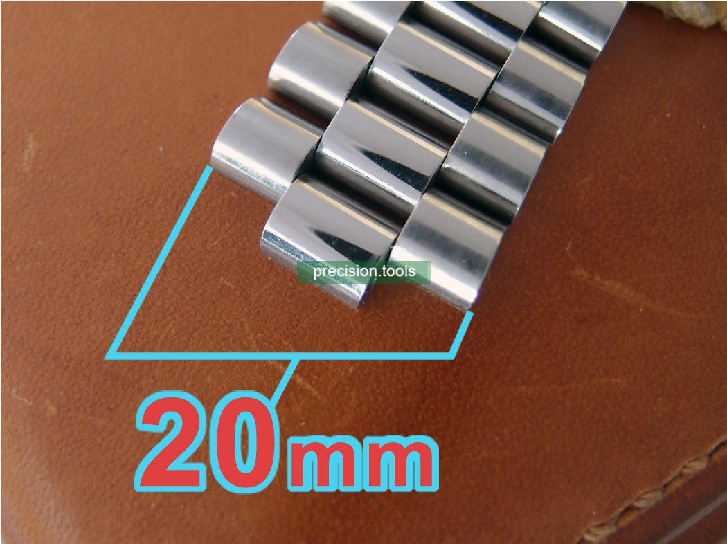SKX031 033 Solid Steel President Type Replacement Bracelet Seiko Vintage Clasp
