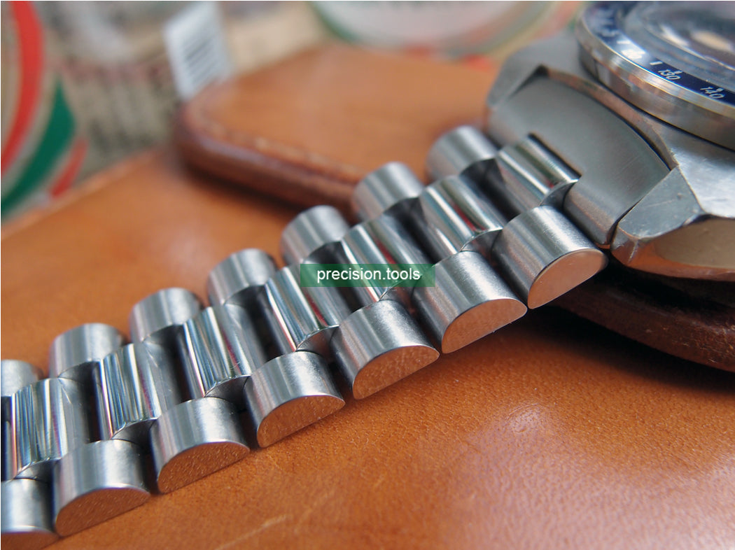 Stainless Steel President Bracelet For Seiko 6139-6002 6000 6005 6009 Pogue Vintage Clasp