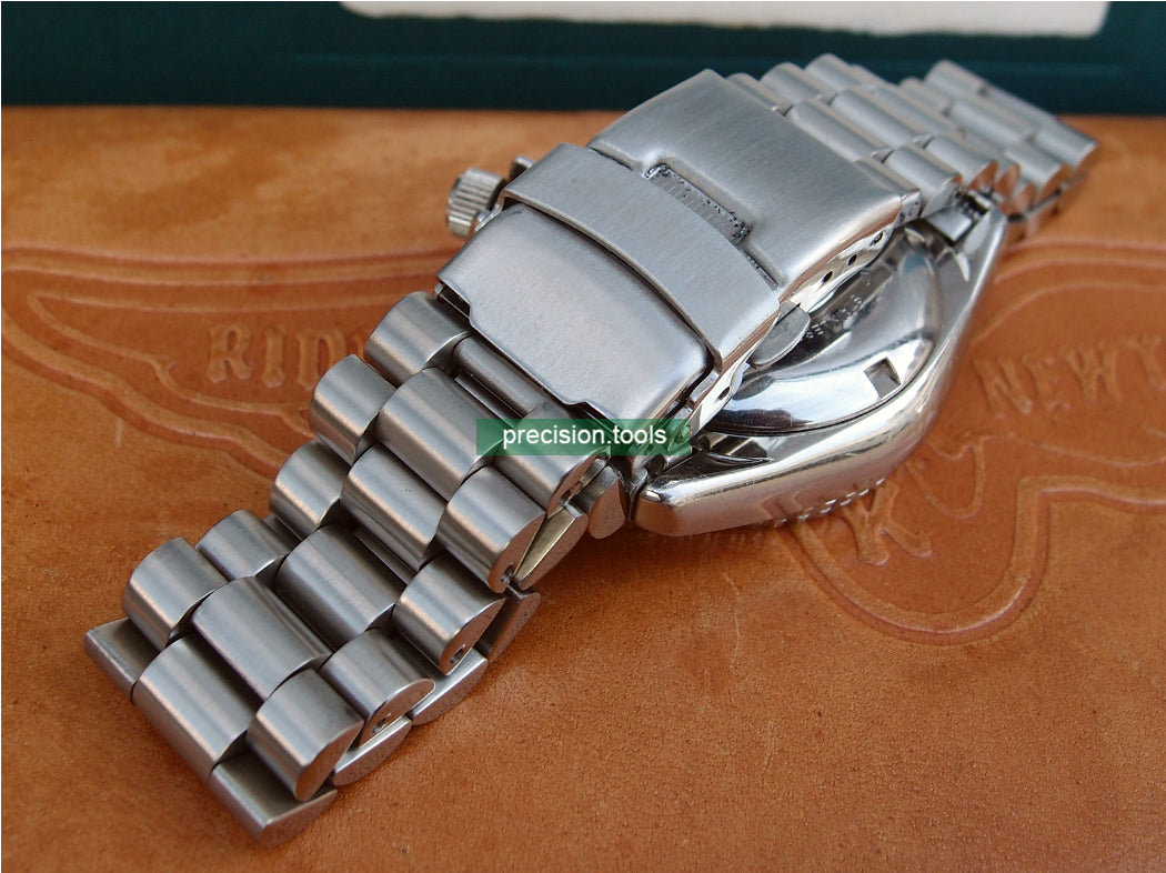 22mm Solid Stainless Steel President Replacement Bracelet For Seiko 6309-7040 7548