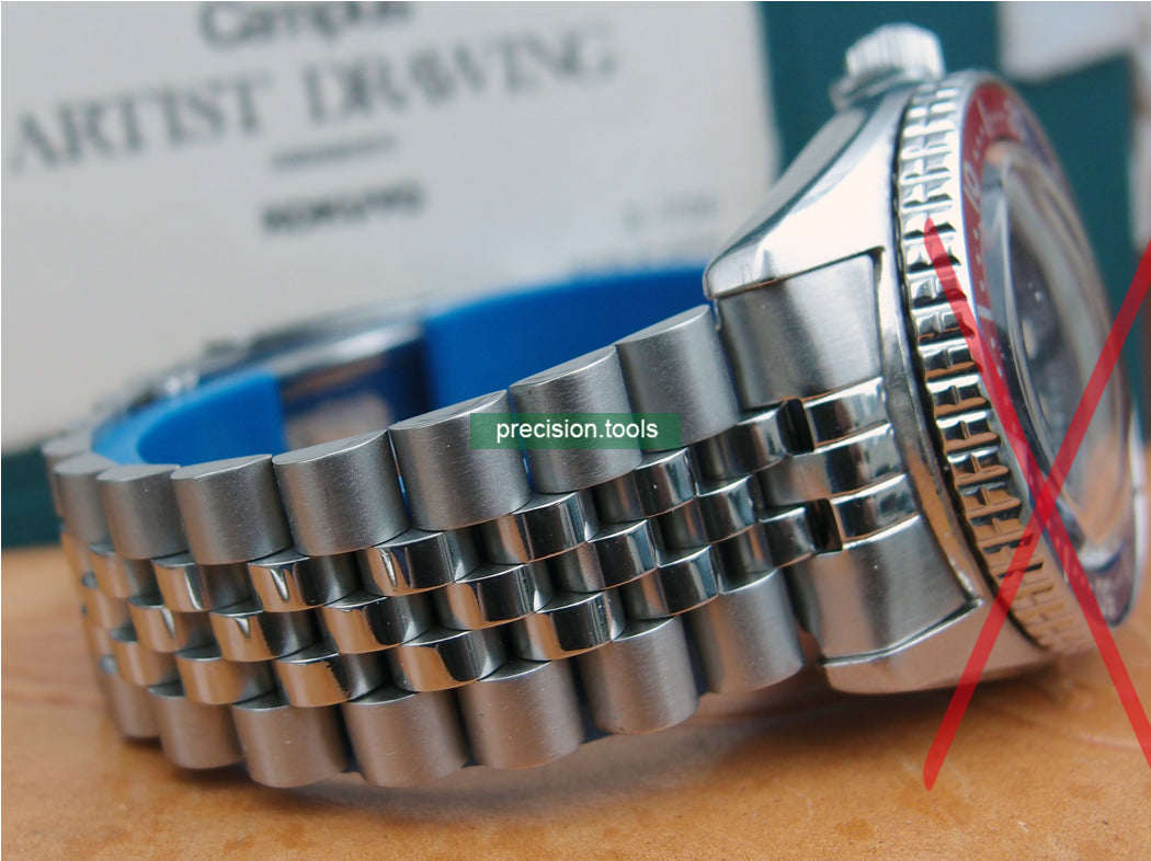 20mm Stainless Steel Jubilee Vintage Clasp Bracelet For Seiko SKX013 SKX015