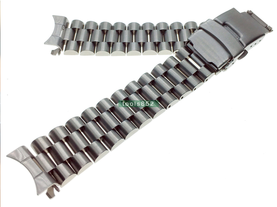 19mm Steel President Replacement Bracelet For Seiko 6139-6010 6139-6012 6019