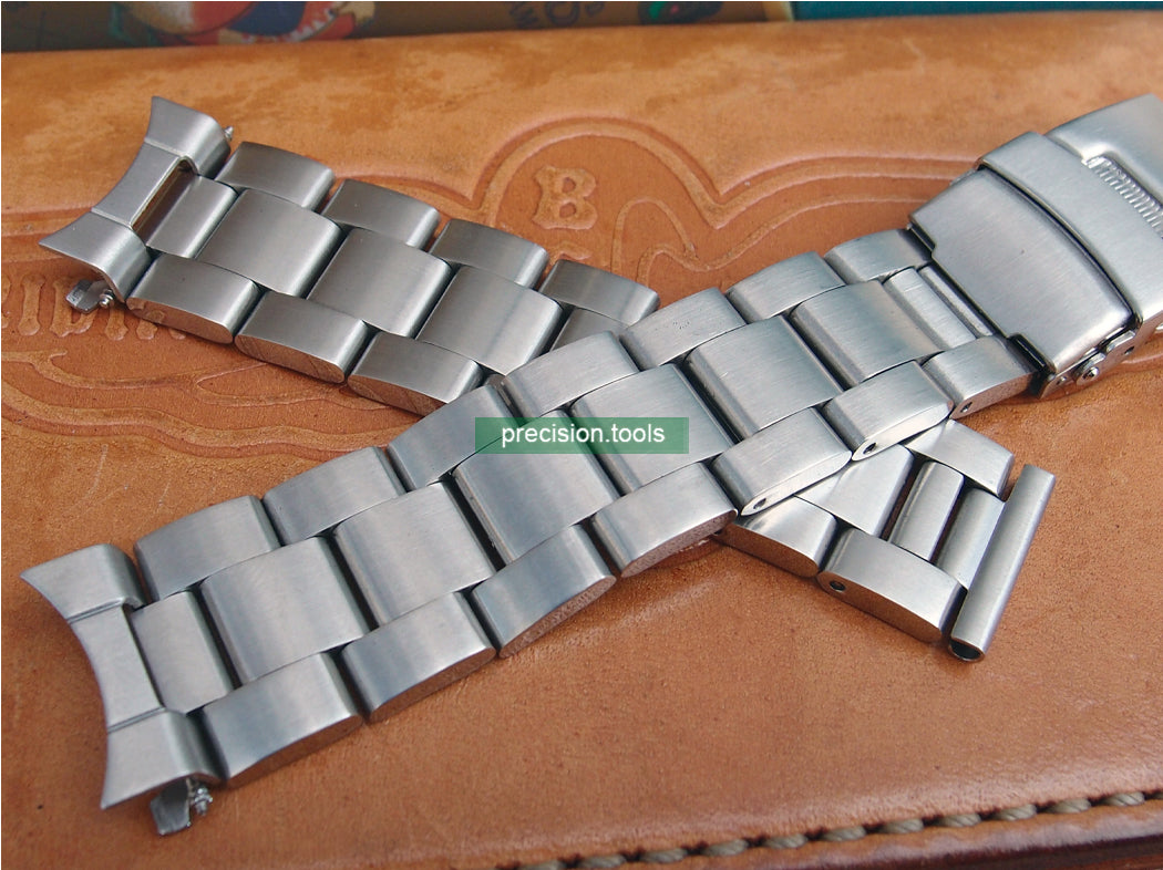 19mm Stainless Steel Bracelet For Seiko 6139-6010 6012 6019 With Vintage Clasp