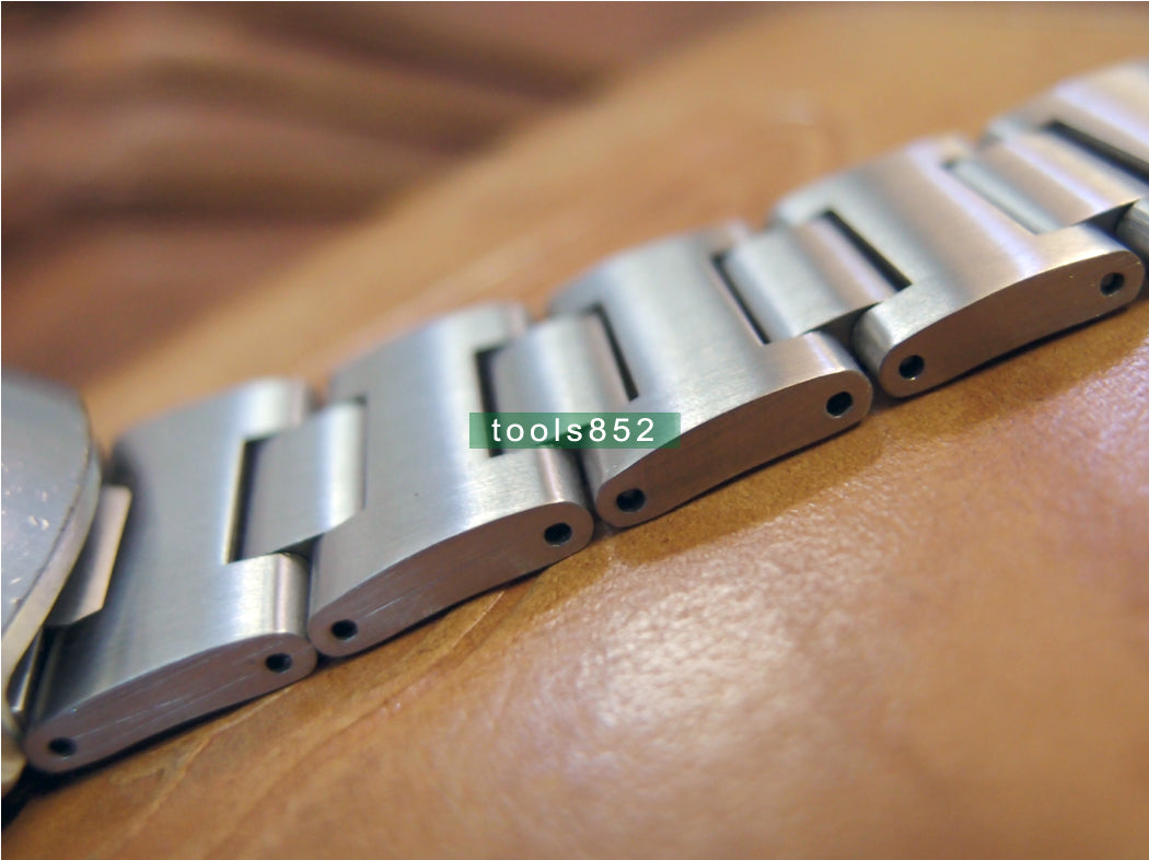 Solid Stainless Steel H Type Bracelet For Seiko 6138-0040 BullHead With Vintage Clasp