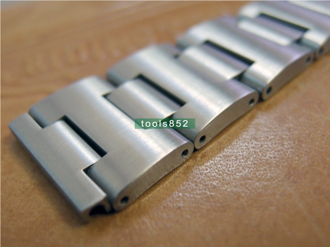 Solid Stainless Steel H Type Bracelet For Seiko 6138-0040 BullHead With Vintage Clasp