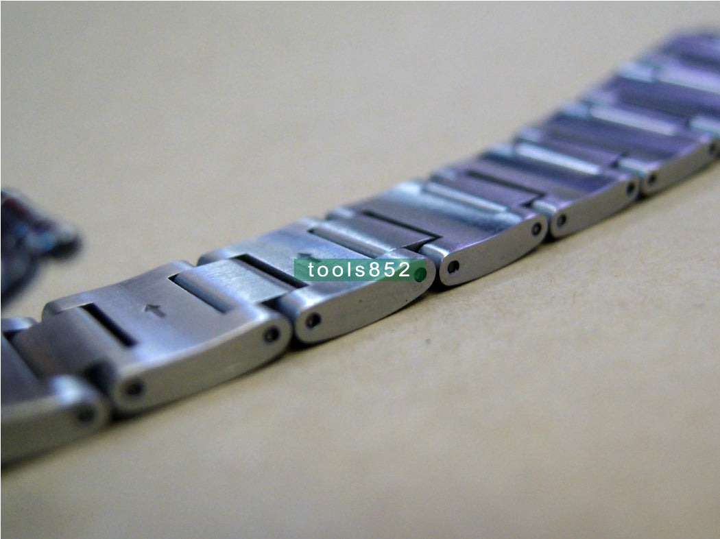 Solid Stainless Steel H Type Bracelet For Seiko 6138-0040 BullHead With Vintage Clasp