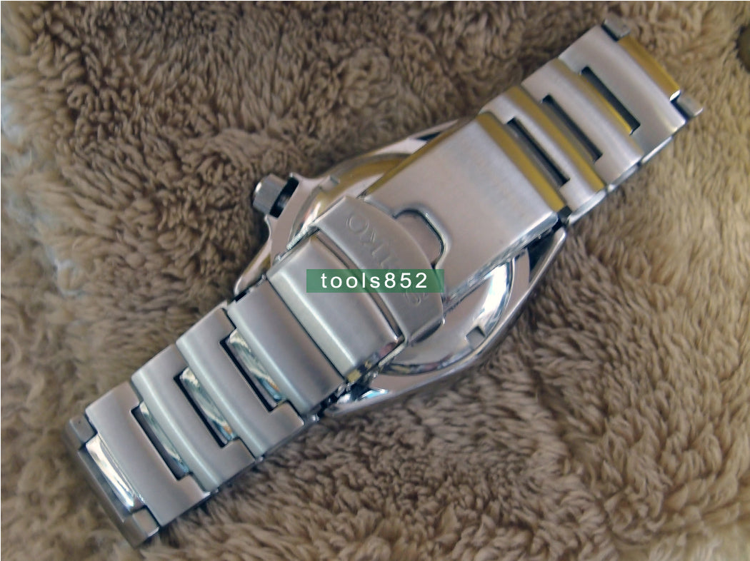 Solid Stainless Steel Replacement Monster Bracelet For Seiko SKX779 781 SKX013 015