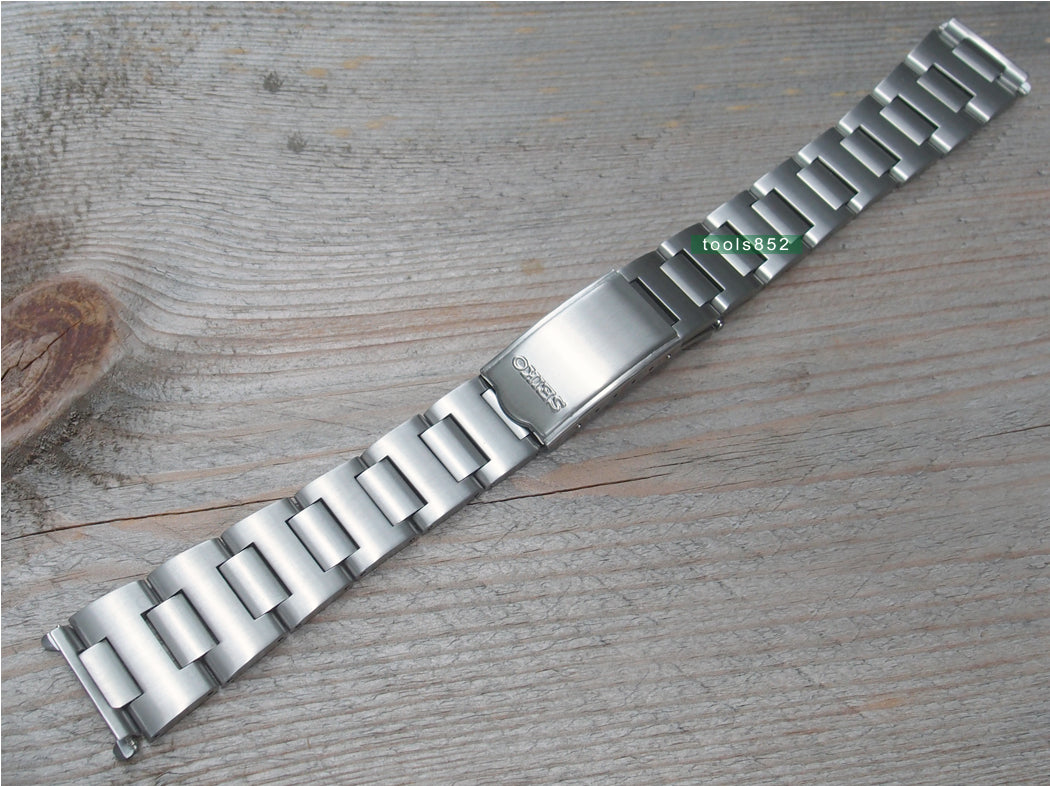 Solid Steel H Type Bracelet For Seiko 6119-7170 7173 8300 Rally Vintage Clasp